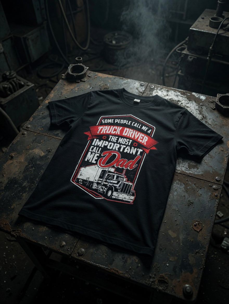 Trucker Dad Tshirt