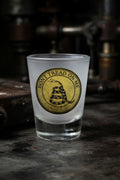 Don't tread on me shotglass